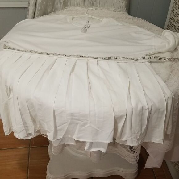 Womens Casual Oversized Sweatshirt Dress Crewneck Long Sleeve Loose Pullover NEW - Picture 6 of 13